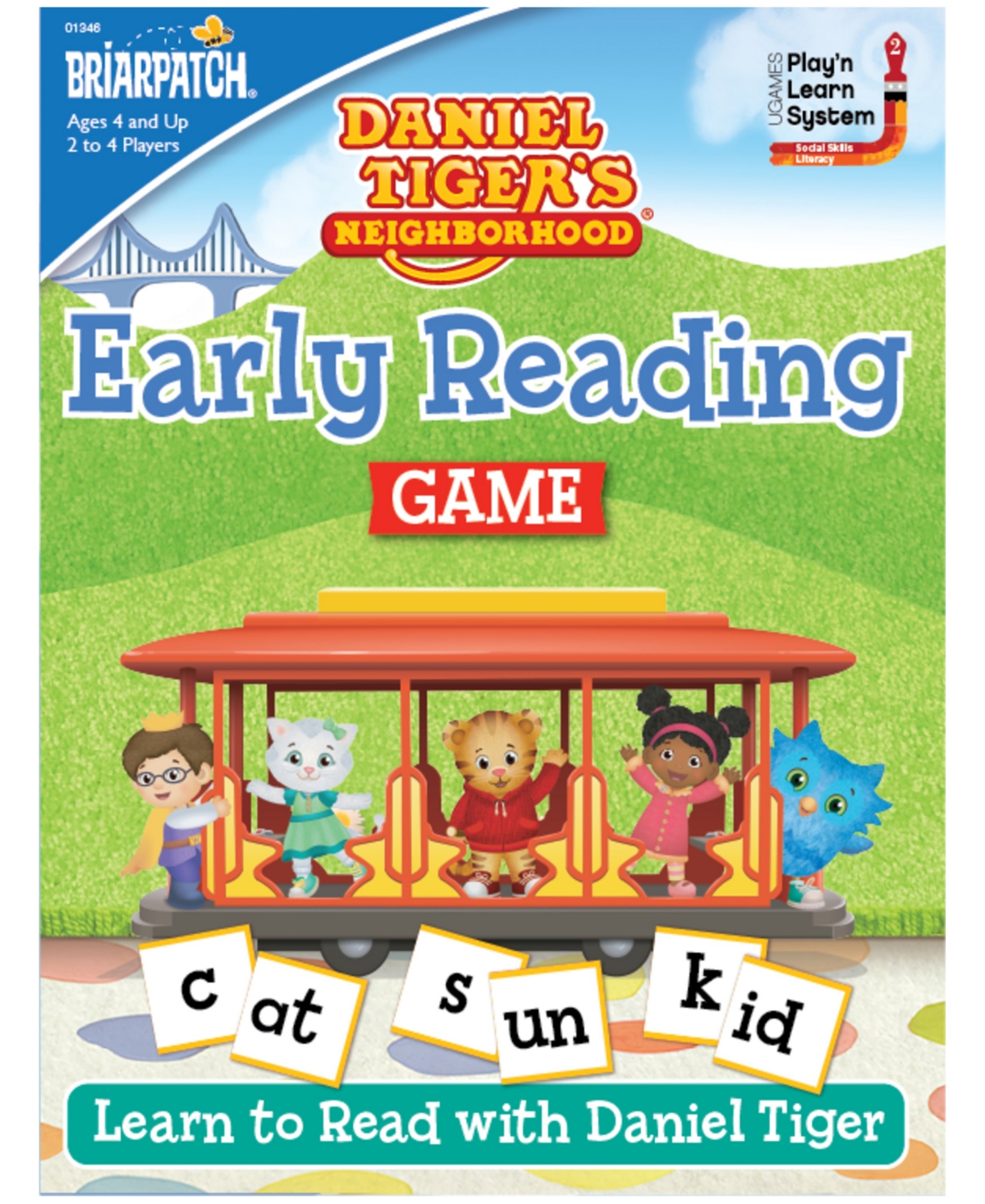 Shop Areyougame Briarpatch Daniel Tiger's Neighborhood Early Reading Game In Multi Color