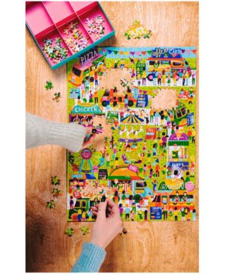 Food Trucks Jigsaw Puzzle Set, 502 Pieces