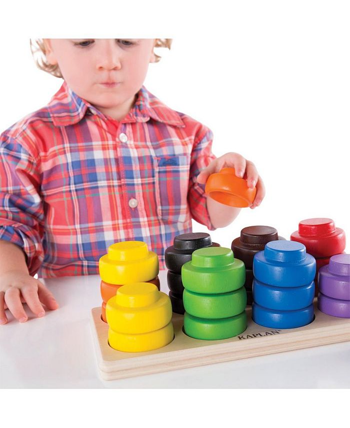 Kaplan Early Learning Toddler Color Stacker - Macy's