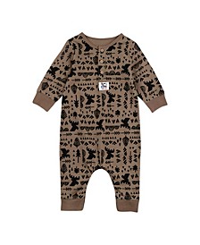 Baby Boys Cotton Long Sleeve Coverall