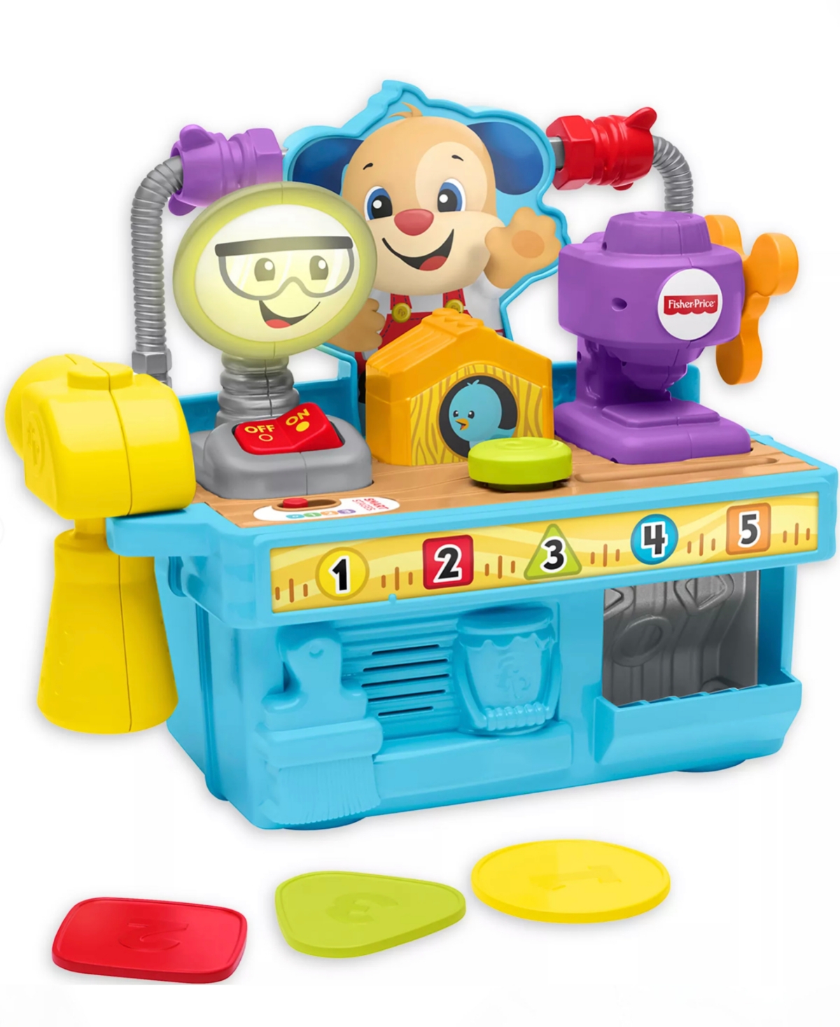 Fisher Price Laugh Learn Work Tool Bench Playset In Multi Colored