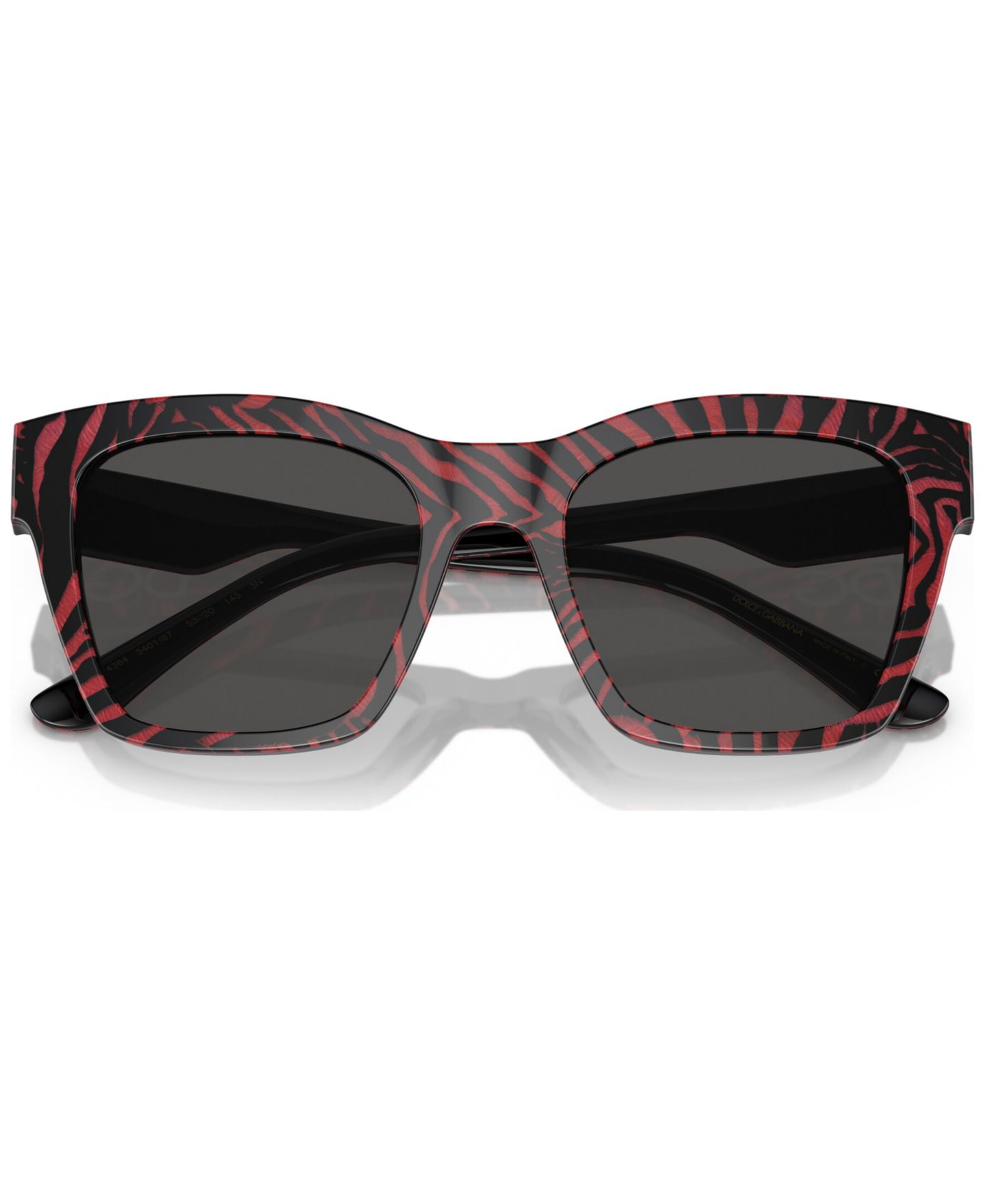 Женские солнцезащитные очки Dolce&Gabbana Sunglasses, DG438453-X, цвет: Зебра — фото 5