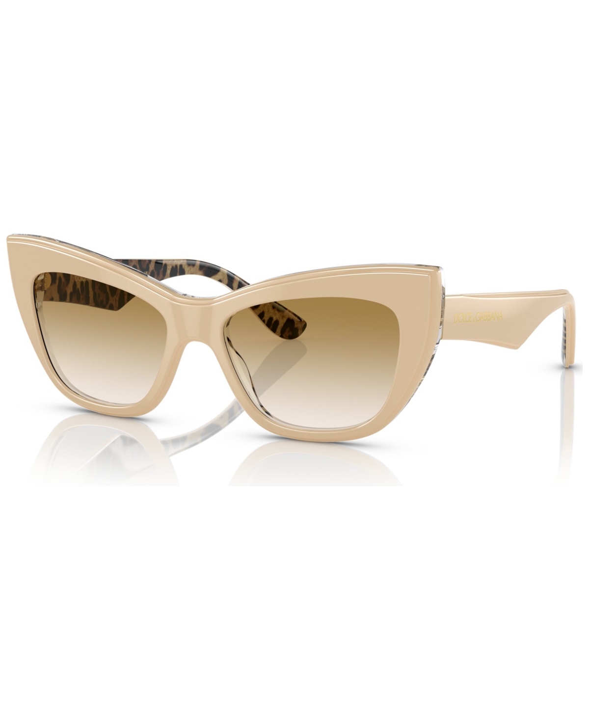 Dolce & Gabbana Women's Sunglasses, Dg441754-y In White Leo