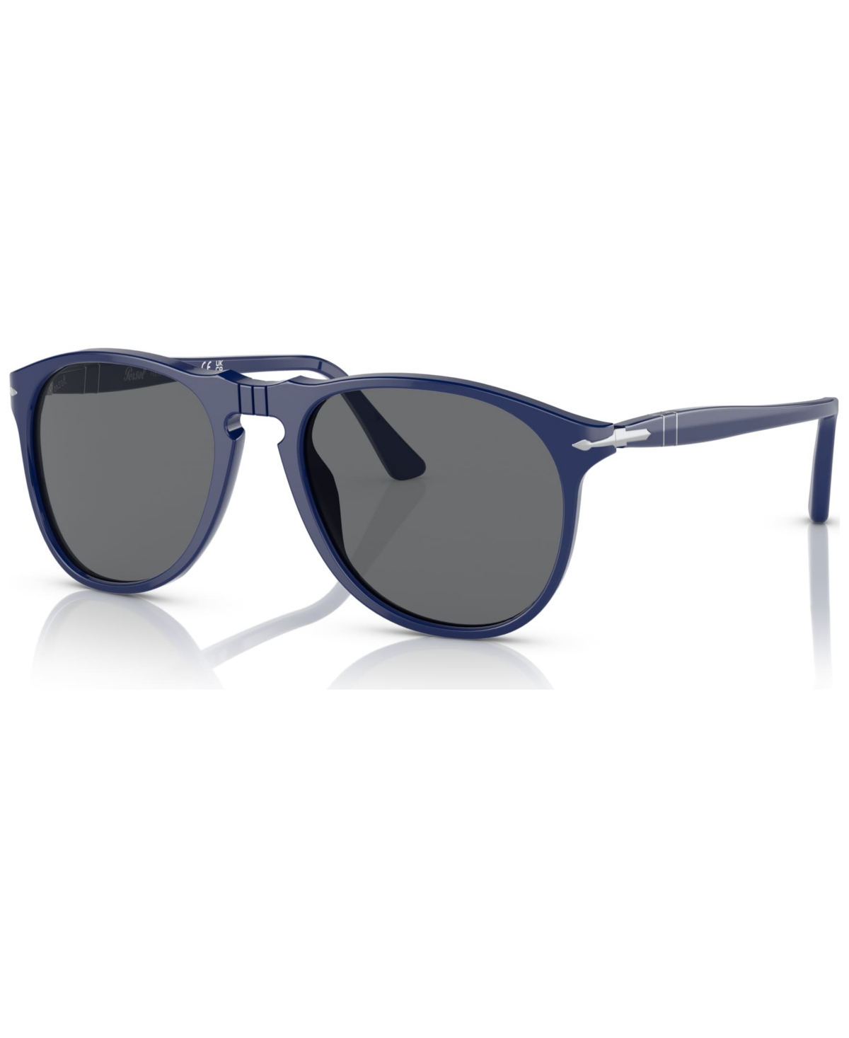 Shop Persol Men's Sunglasses, 0po9649s1170b155w In Solid Blue