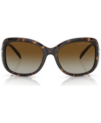 Low Bridge Rectangular Women's Sunglasses, PR 04ZSF