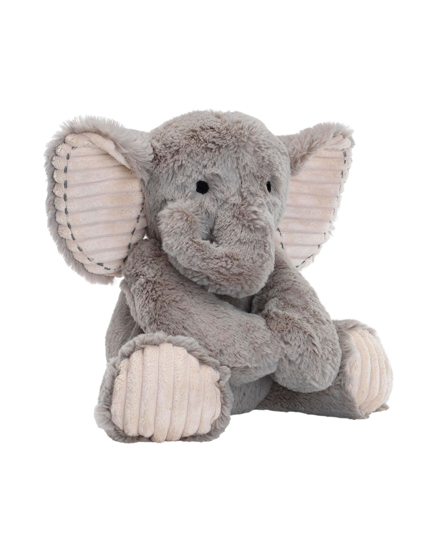 Детская мягкая игрушка Lambs & Ivy Jett Elephant 9.5"H Plush, цвет: Серый — фото 2