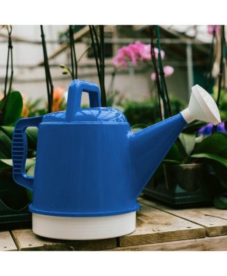 Deluxe Plastic Watering Can, Classic Blue, 2.5 Gallon