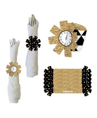 Big Dot of Happiness New Year s Eve - Gold - New Years Eve Party Paper ...