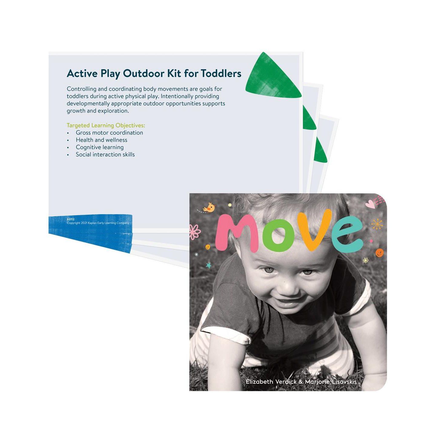 Детские игрушки Kaplan Early Learning Outdoor Active Play Toddler Kit — фото 6