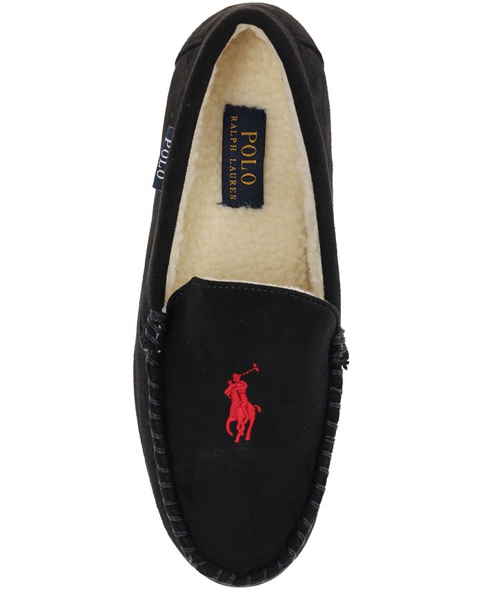 Polo Ralph Lauren Men's Dezi Polo Pony Slippers - Macy's