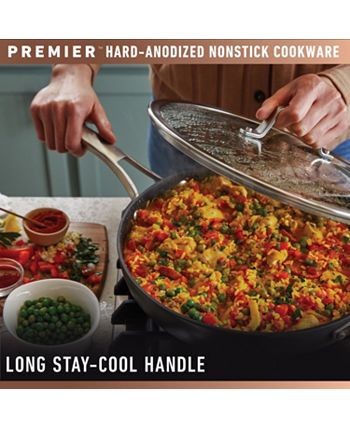 Calphalon Premier Hard-Anodized Nonstick 11 Square Grill Pan - Macy's
