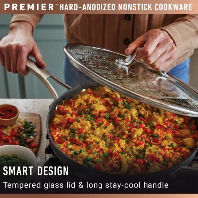 Premier 11-pc. Hard-Anodized Nonstick Cookware Set