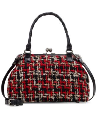 Patricia Nash - Rora Leather Trim Frame Satchel