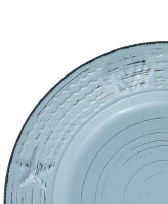 Trellis Coastal 16 Pc. Dinnerware Set, Service for 4