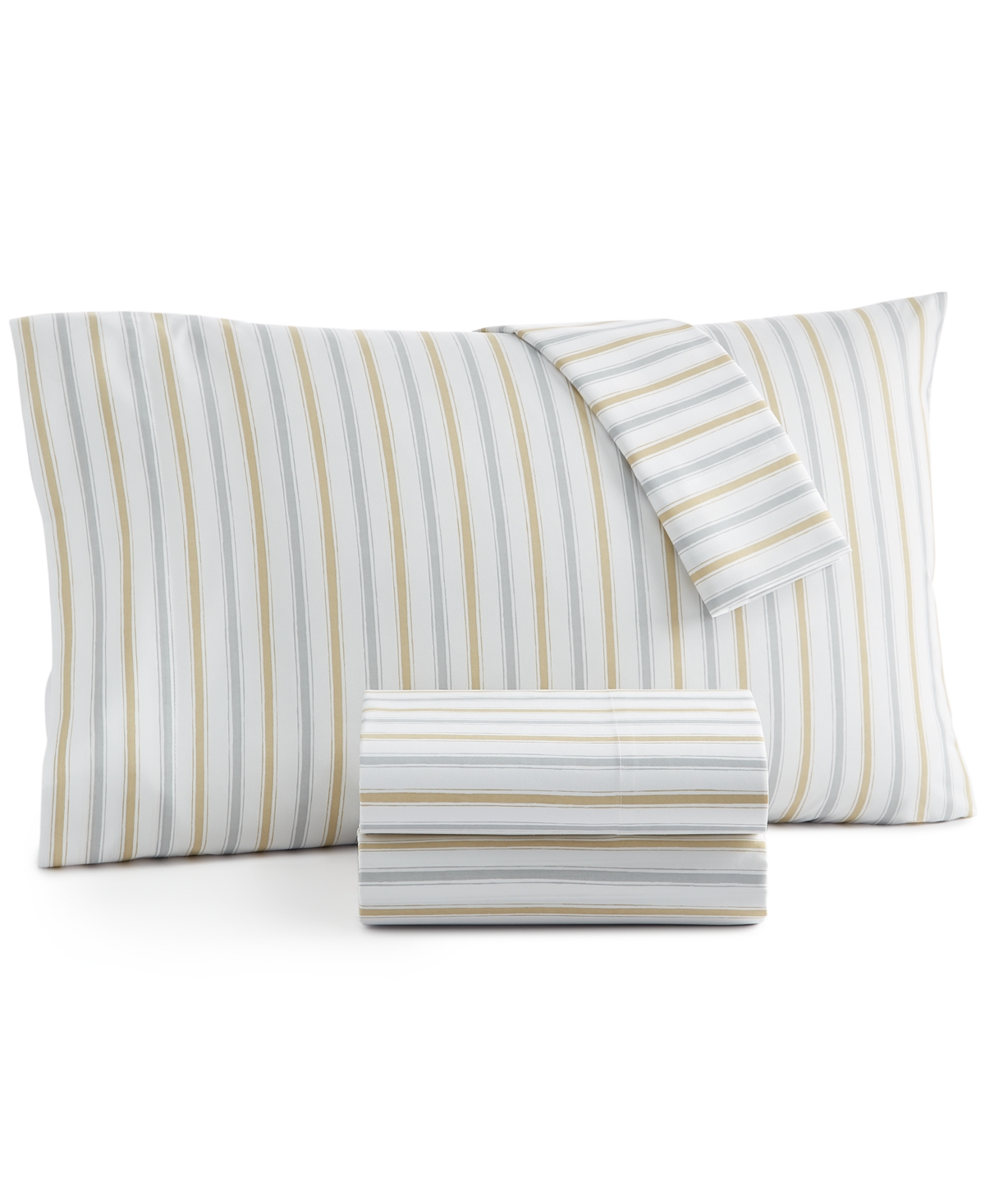 Home Design Easy Care Printed Microfiber 4-Pc. Sheet Set, Full, Exclusively at Macy's