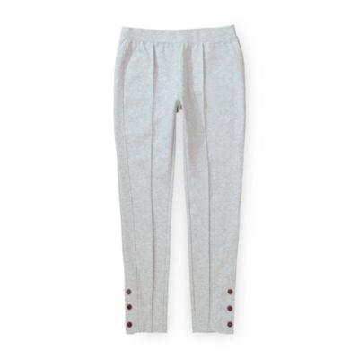 Womens' Button Cuff Ponte Pant