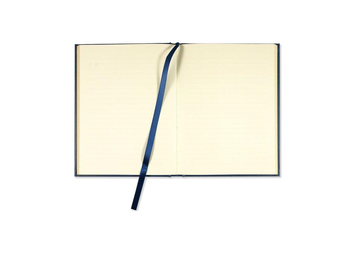 Celestial Blue and Gold Embossed Paper Bound Journal (6