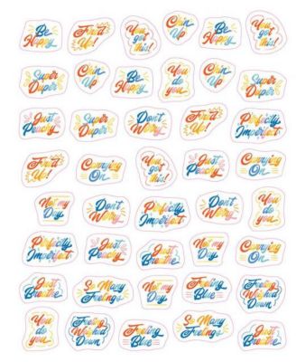So. Many. Feelings Stickers.: 2,700 Stickers for Every Mood by Pipsticks +Workman