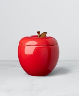 Knock on Wood Apple Cookie Jar