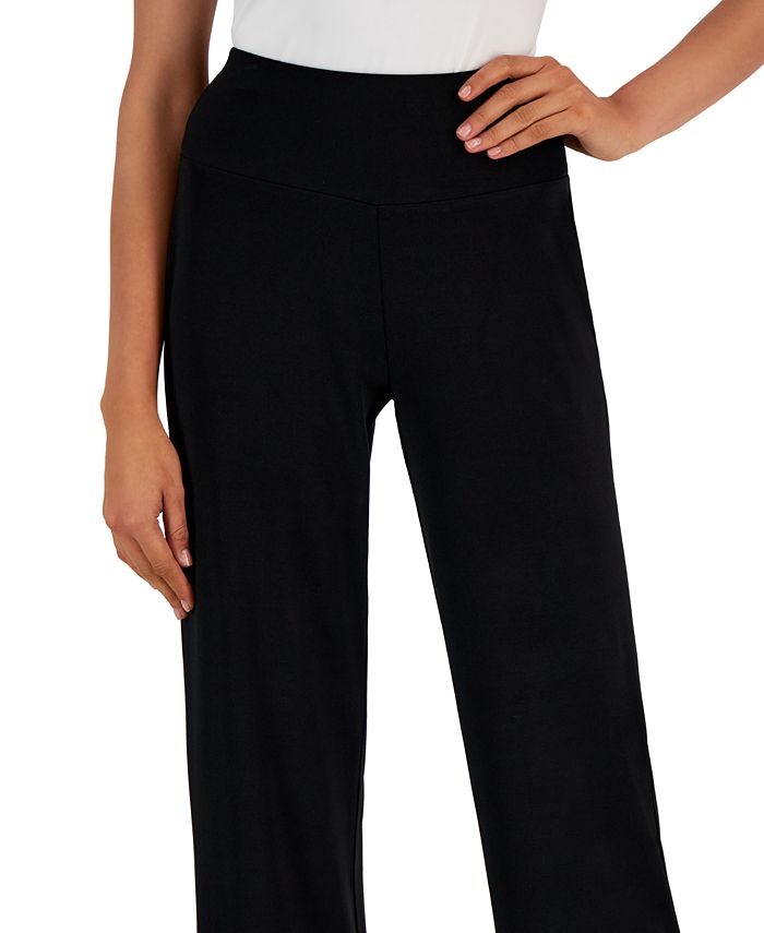 Alfani Women's Tummy-Control Pull-On Pants, Created for Macy's - Macy's