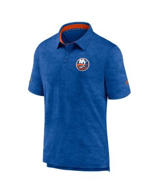 Men's Royal New York Islanders Authentic Pro Rink Polo Shirt
