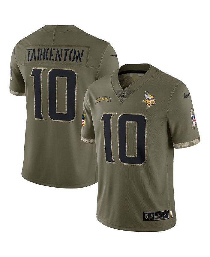 Nike Men's Fran Tarkenton Olive Minnesota Vikings 2022 Salute To Service  Retired Player Limited Jersey - Macy's