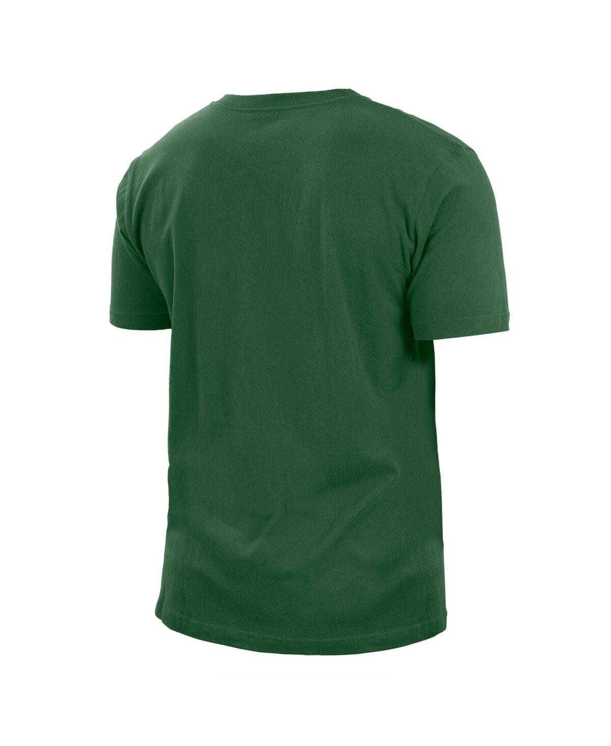 Shop New Era Men's  Green Green Bay Packers 2022 Sideline Ink Dye T-shirt