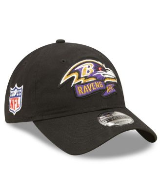 Baltimore Ravens NFL Big Shield Logo Reebok Fitted Hat Sz. 7 