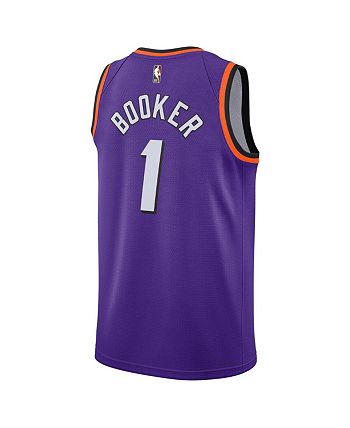 Nike Men's Devin Booker Phoenix Suns Statement Swingman Jersey - Macy's