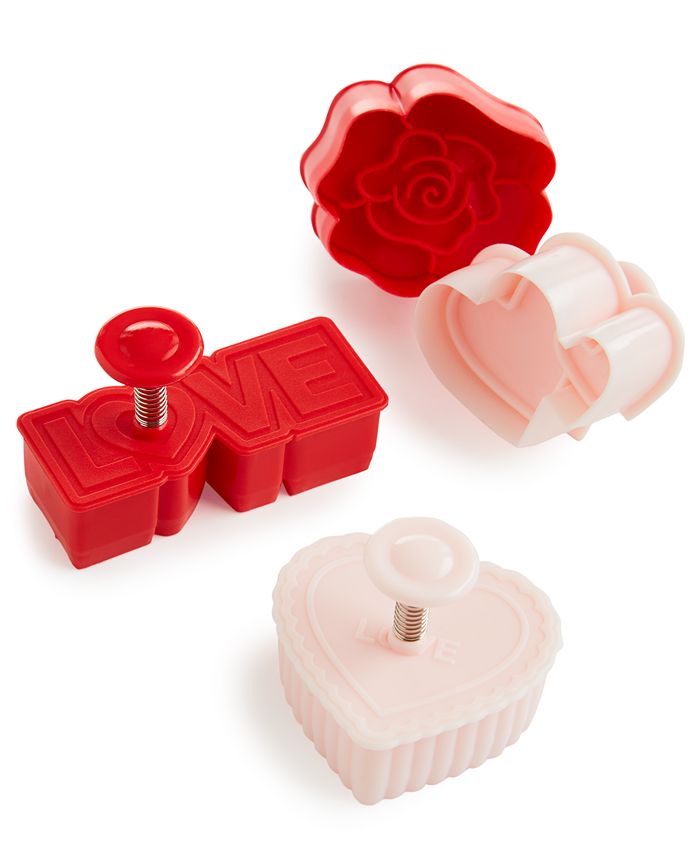 The cellar 4-pc. Set Heart & Love Pie-Crust Cutters, Created for Macy's