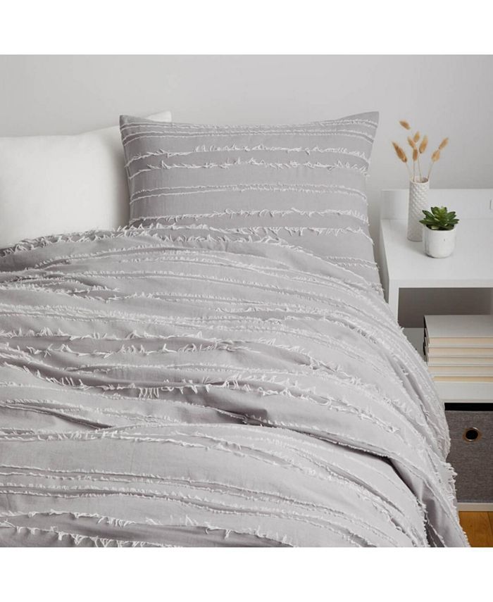Dormify Juliette Eyelash Fringe Comforter & Sham Sets, Cotton, Full