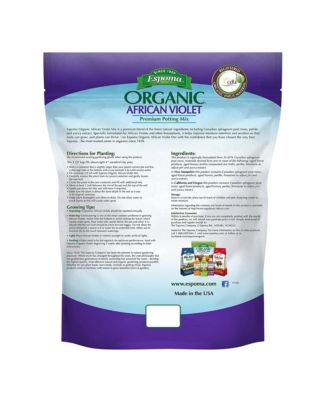 Organic African Violet Potting Soil, 4-Quarts