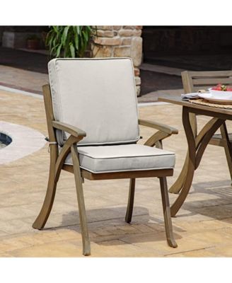 Acrylic Foam Chair Cushion 20In x 20In Cream