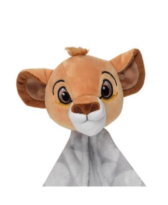 Disney Baby THE LION KING Lovey Gray Plush Security Blanket