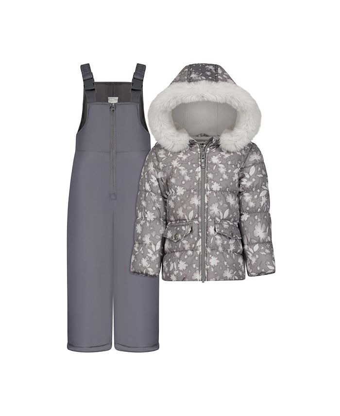 Oshkosh B'Gosh Little Girls Snowsuit Set, 2 Pieces Macy's