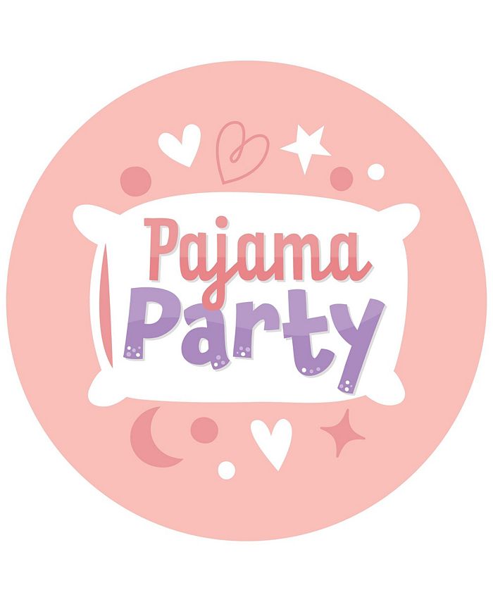 Big Dot of Happiness Pajama Slumber Party - Girls Sleepover