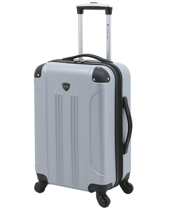 Travelers Club Chicago 3 Pieces Expandable Spinner Luggage Set Macy's
