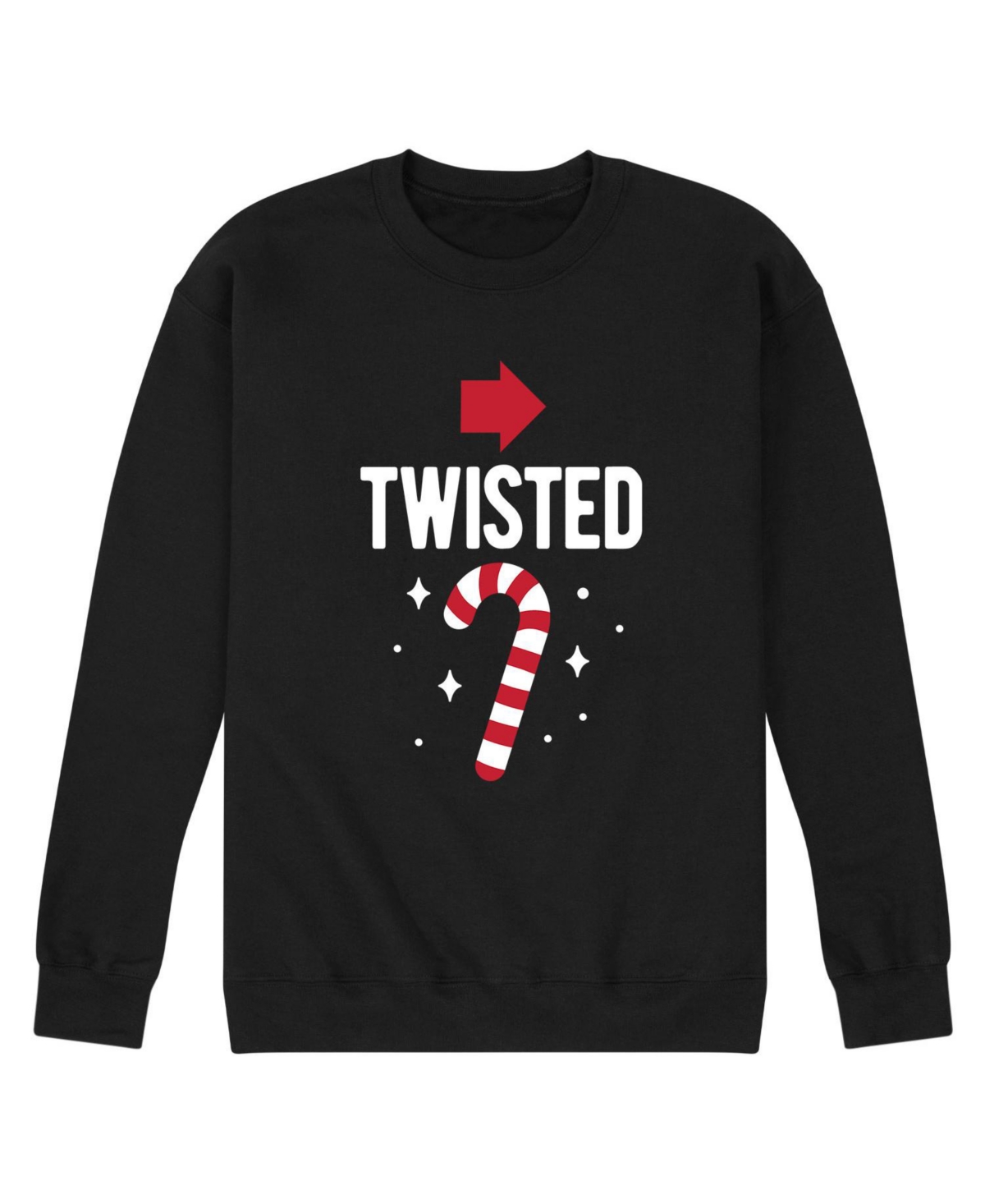 Shop Airwaves Men's Twisted Fleece T-shirt In Black