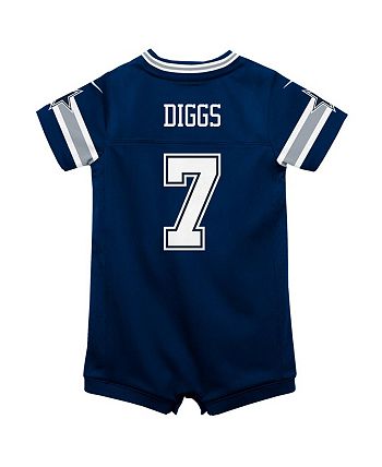 Nike Infant Boys and Girls Trevon Diggs Navy Dallas Cowboys Game Romper  Jersey - Macy's