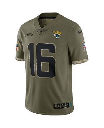 Trevor Lawrence Jacksonville Jaguars Men's Nike Dri-FIT NFL Limited  Football Jersey