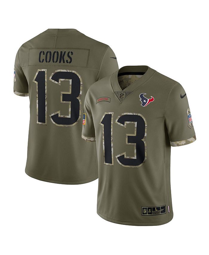 Nike Men's Brandin Cooks Olive Houston Texans 2022 Salute To Service  Limited Jersey - Macy's