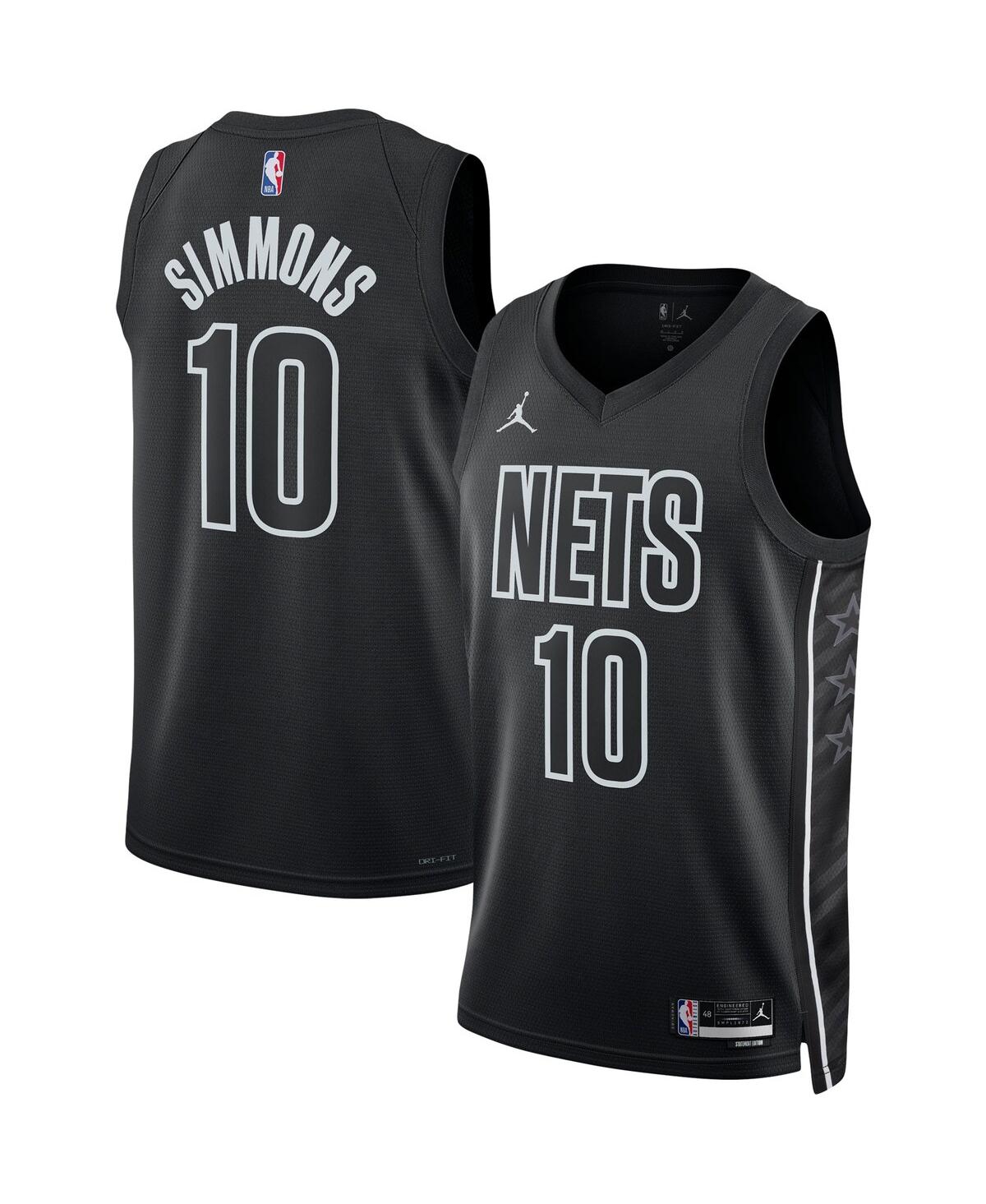 Men's Jordan Ben SimmonsBrooklyn Nets Statement Edition Swingman Jersey - Black