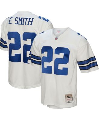 Mitchell Ness Men's Emmitt Smith White Dallas Cowboys 1992