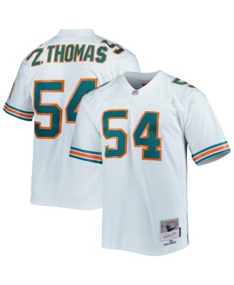Men's Zach Thomas White Miami Dolphins 1996 Legacy Replica Jersey