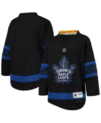 Infant Toronto Maple Leafs Black Alternate Replica Team Jersey