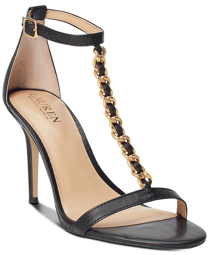 Lauren Ralph Lauren Women's Kate TStrap Dress Sandals & Reviews