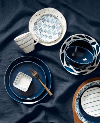 Bay Colors Solid Dinner Plates, Set of 4