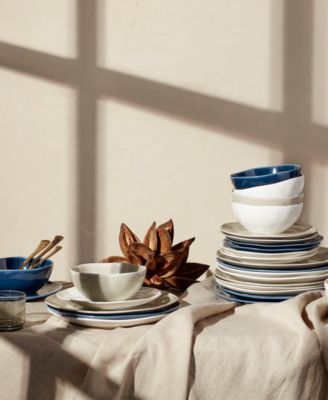 Bay Colors Solid 12 Pc. Dinnerware Set, Service for 4