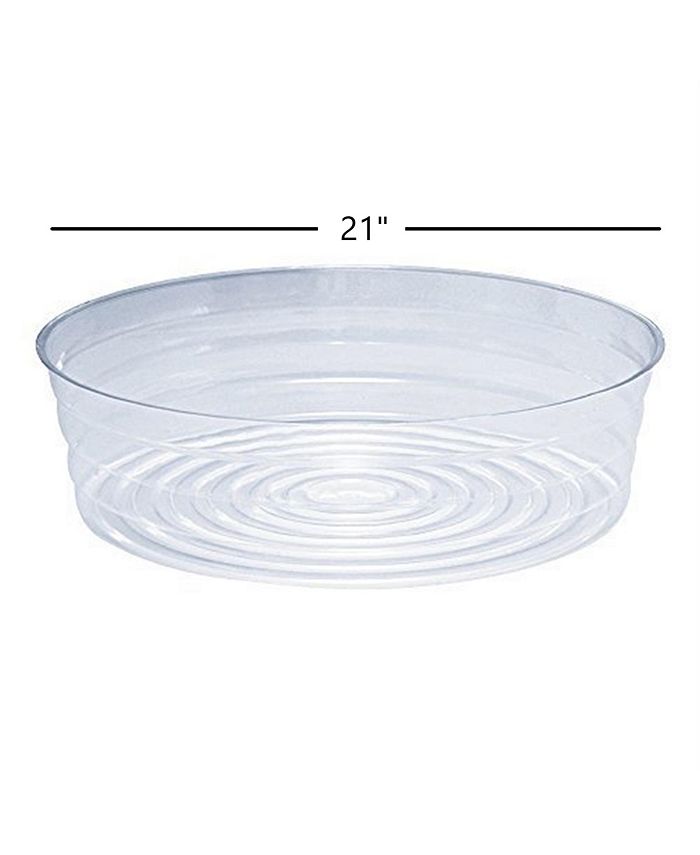 Curtis Wagner Plastics Curtis Wagner Plastic Clear Plastic Pot Saucer