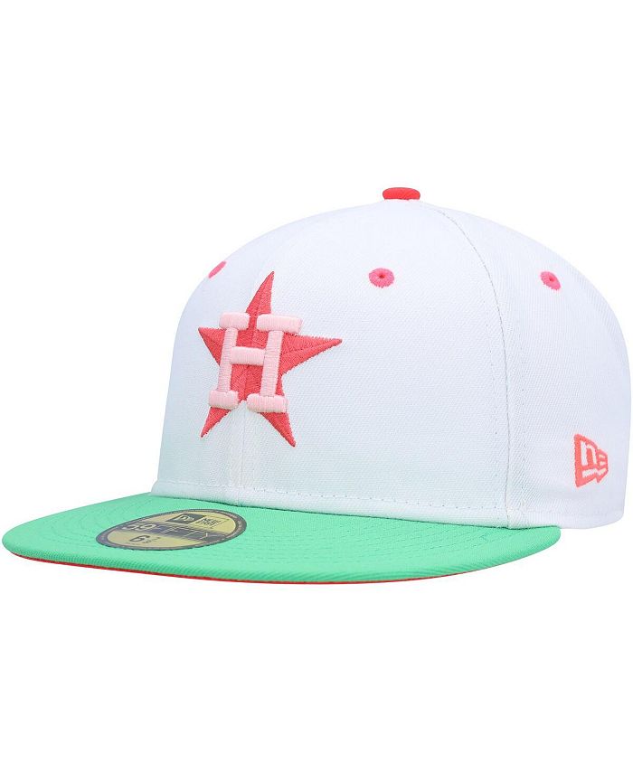 New Era Men's White, Green Houston Astros 1986 MLB AllStar Game
